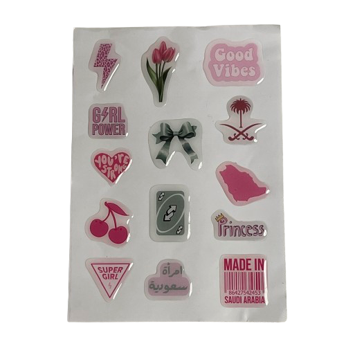 3d stickers