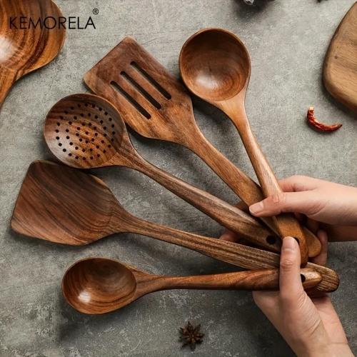 أدوات المائدة المطبخ الخشبية