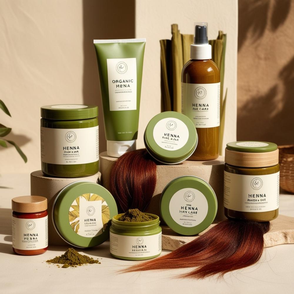الحناء العضويه: الحل الطبيعي لتعزيز صحة وجمال شعرك