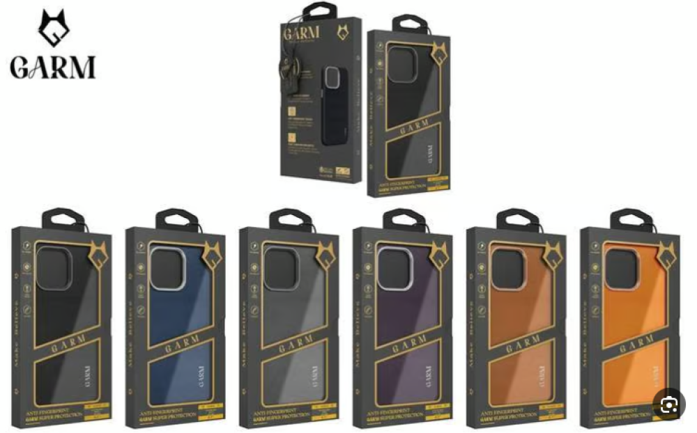 كفر قارم جلد ايفون 13 برو ماكس متعدد الالوان