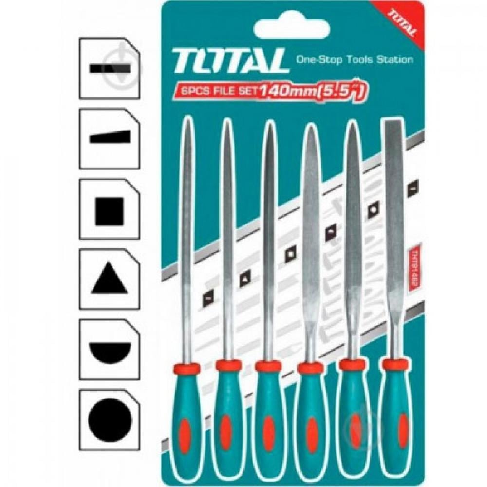 طقم مبارد حديد 5.5" 140 مم توتال THT91462