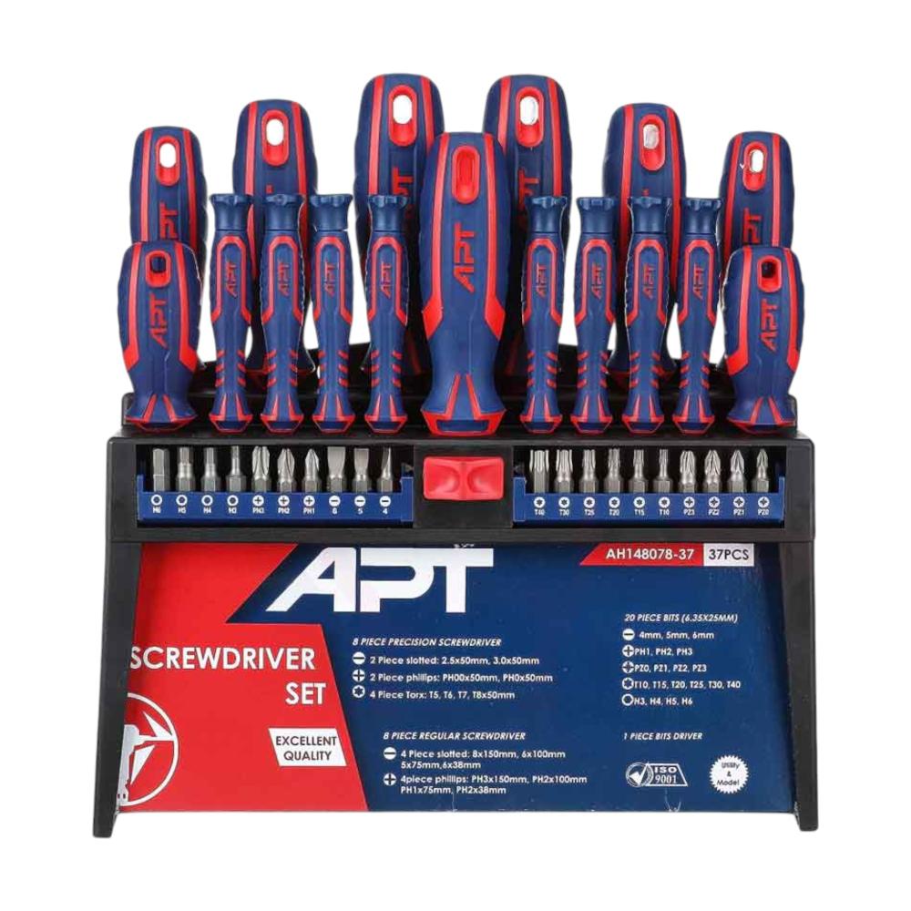 طقم مفكات استاند 37 قطعة من APT