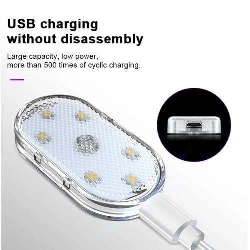 بلوتوث سيارة USB بإضاءة صغيرة للجذع والسقف
