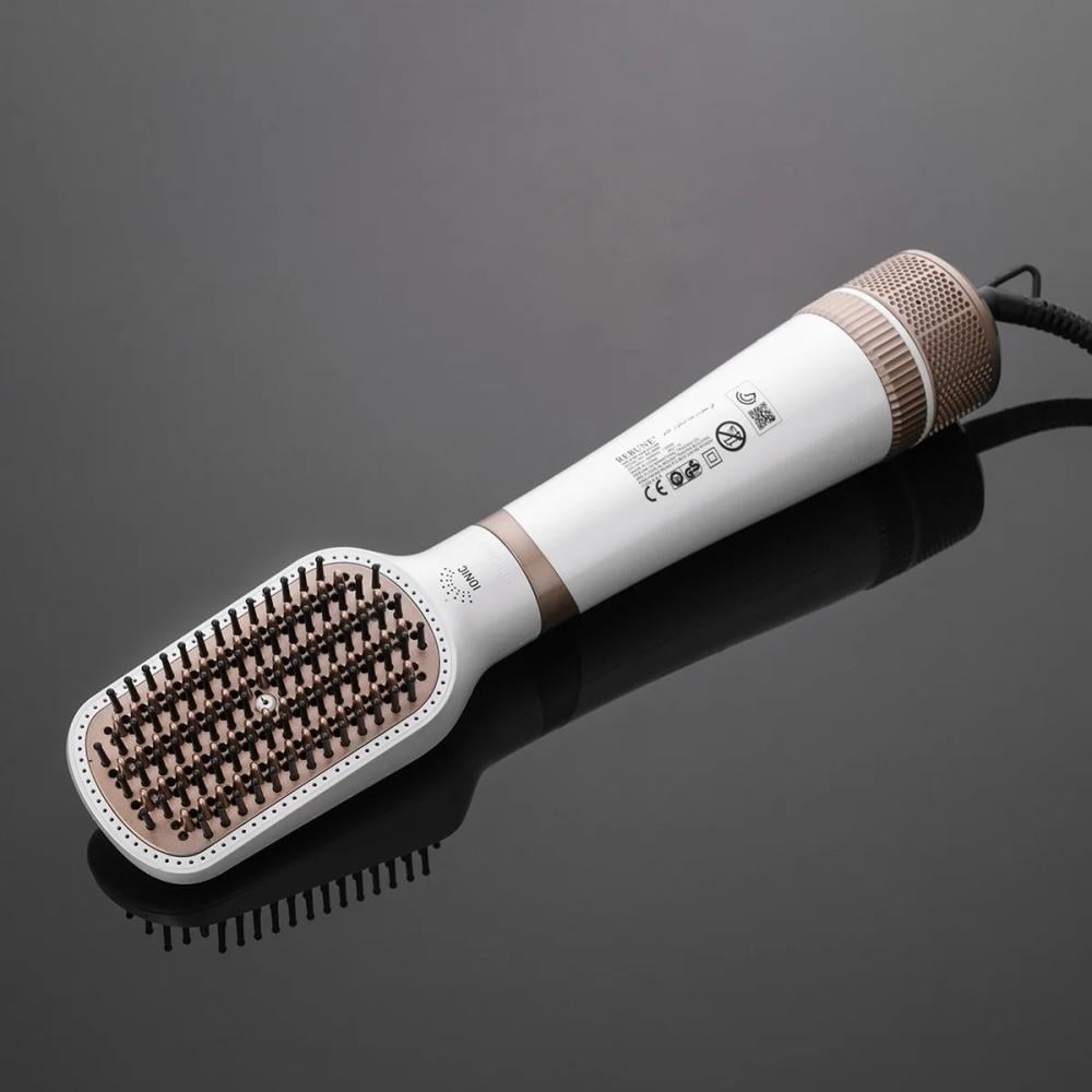 استشوار ريبون للشعر 2 في 1 بتقنية الأيونات 1300 واط - أبيض