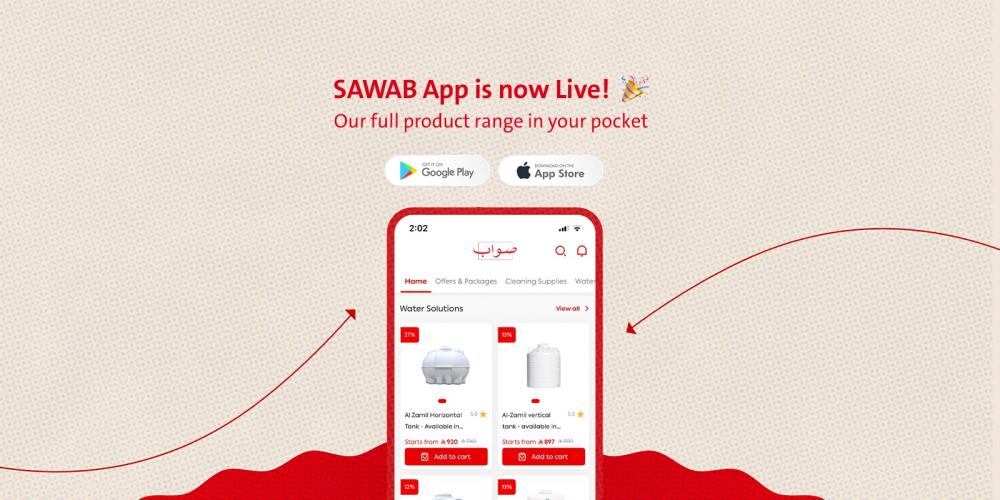 Big News – SAWAB App is Now Live on Google Play & َApp Store!