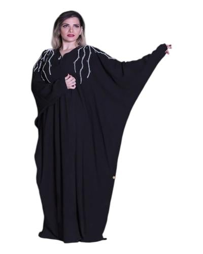 عباية قصة بشت مع شك خرز شكل عنكبوت