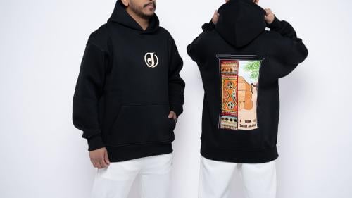 View of Saudi Hoodie