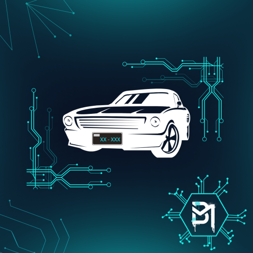 لوحة مركبة حرفين او رقمين من اختيارك