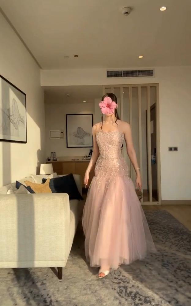 فستان سهره لحمي