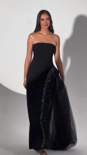 فستان سهرة اسود
