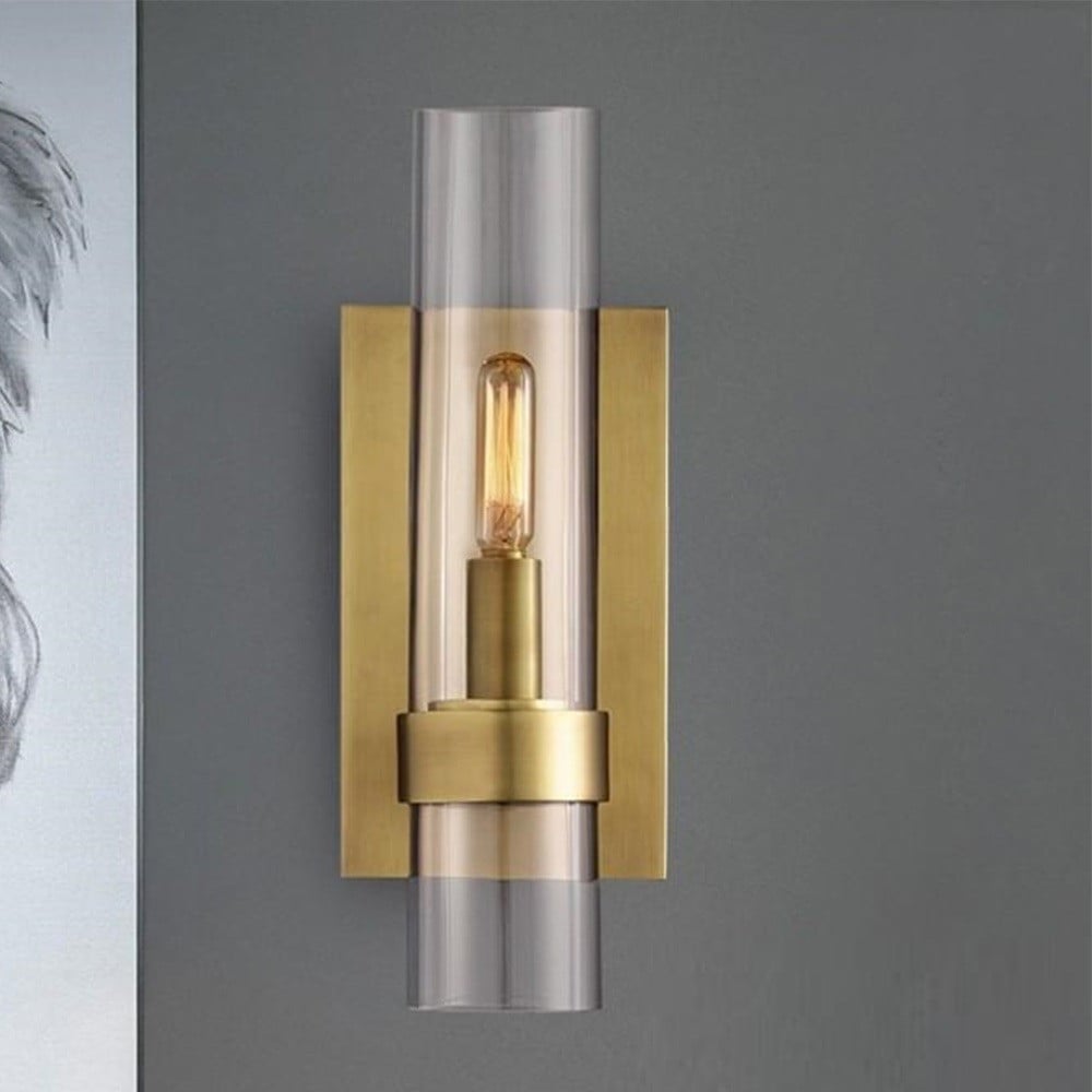 ابليك جداري داخلي معدن ذهبي