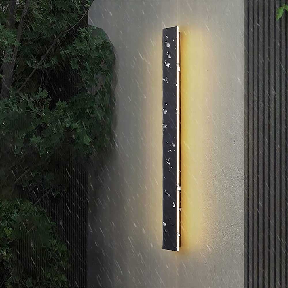 اضاءة خطية جدارية - اسود