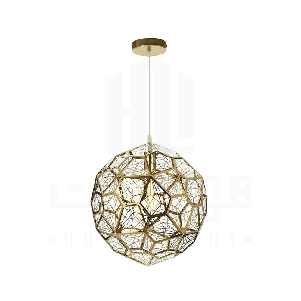 معلقة مودرن ذهبي 40 سم