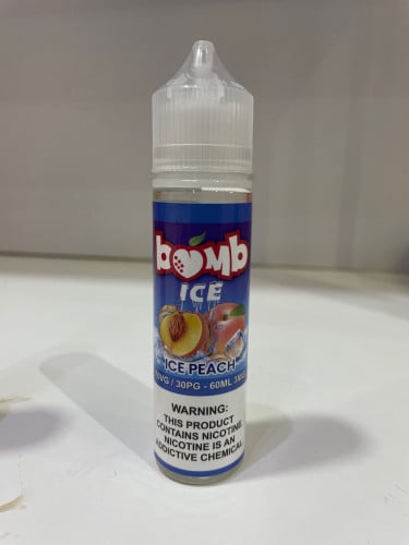 بومب خوخ ايس (شيشة)