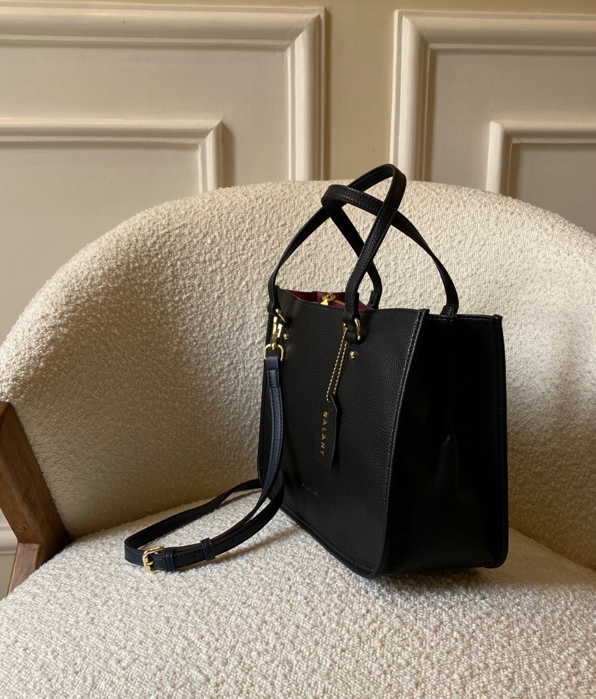 bolso universitario negro - bolsos llenos de saciedad visual y atractivo glamuroso - bolsos de lujo - GALANT