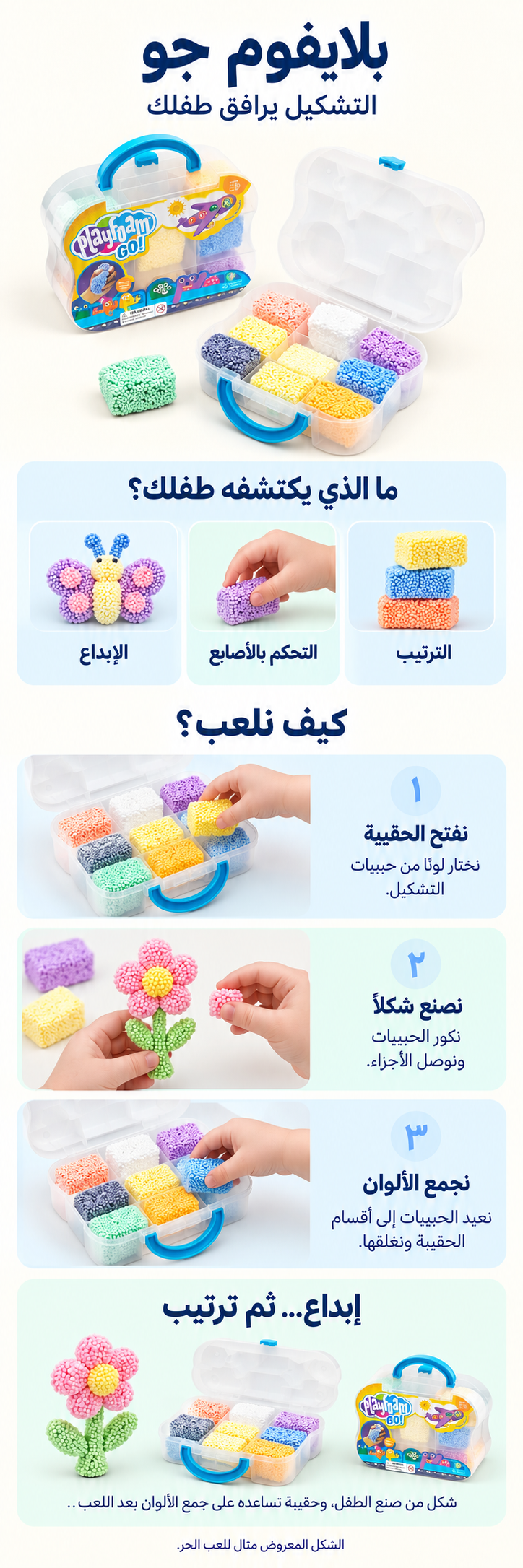 بلايفوم Go – حقيبة التشكيل: شرح مصوّر لطريقة اللعب والنتيجة