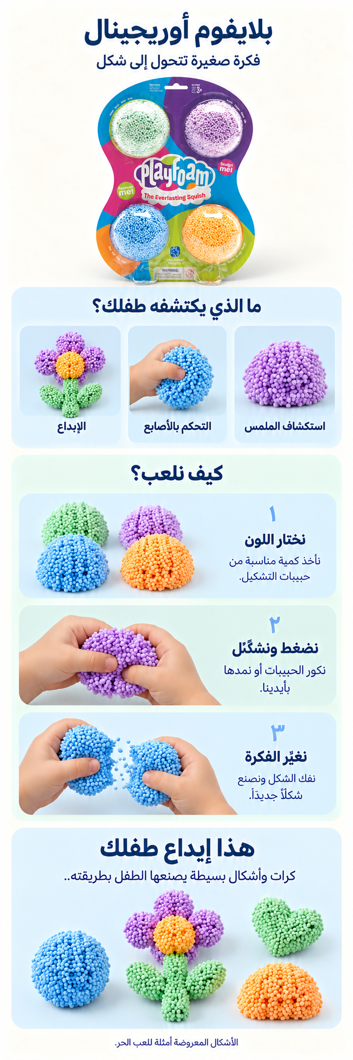 بلايفوم Original – أربع قطع: شرح مصوّر لطريقة اللعب والنتيجة