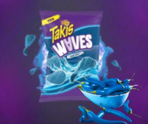 تاكيس ويفز بلو هيت / ‏Takis Blue Heat WAVES