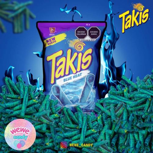 تاكيس بلو هيت الازوق منتج حصري مستورد g56 /Takis B...