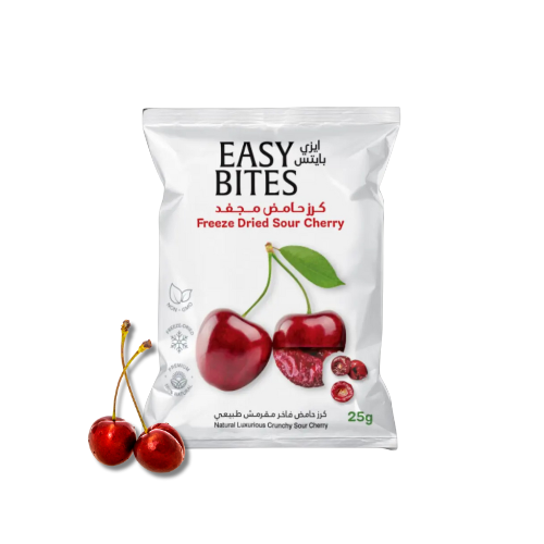 ايزي بايتس كرز حامض مجفف 25g