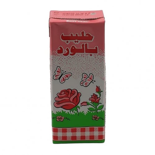 اوال حليب بالورد كبير 200ml