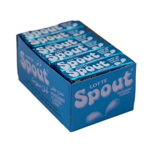لوتي سبوت لبان عسل نعناع حار 18*23.80g