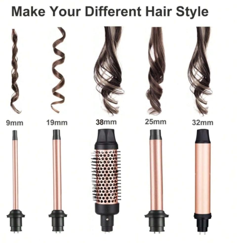 مكواة شعر متغيرة القطر