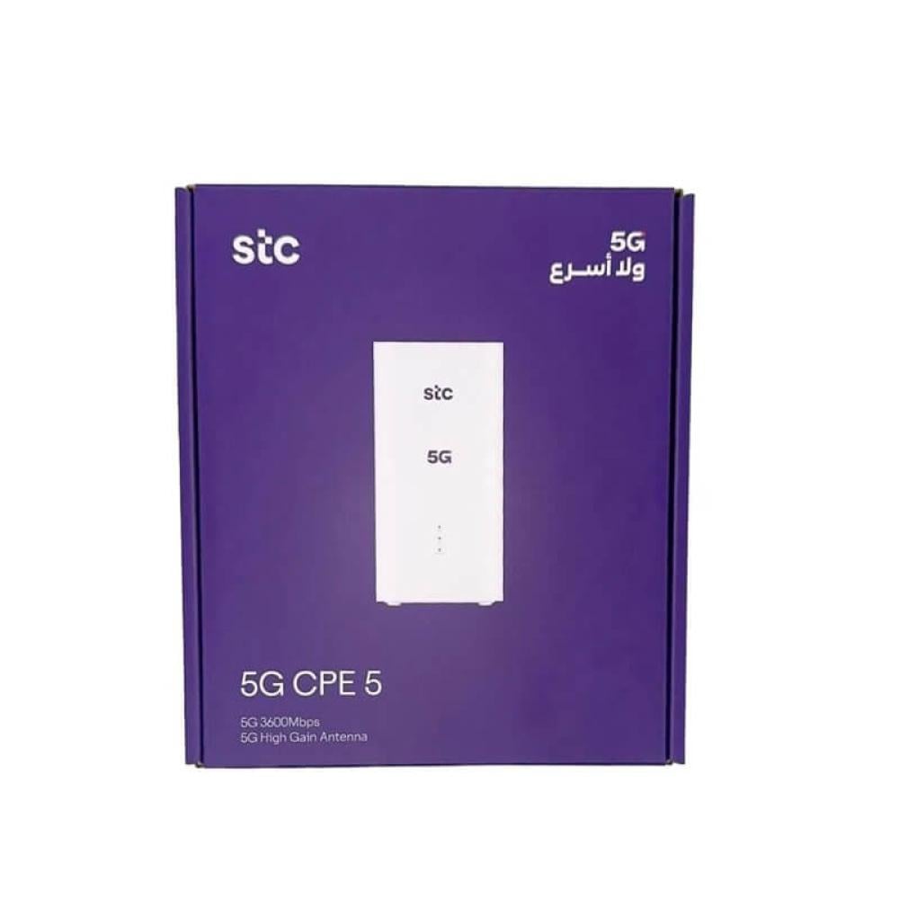 راوتر منزلي 5G CPE 5  من STC يوفر سرعة تصل إلى 3600 ميجابايت
