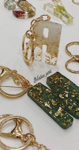ميداليات ورق الذهب بلونين