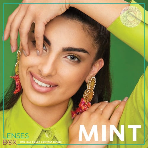 عدسات دايا- منت DAYA COLOR CONTACT LENSES - MINT