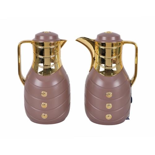 طقم ترامس درة  السيف بني مذهب