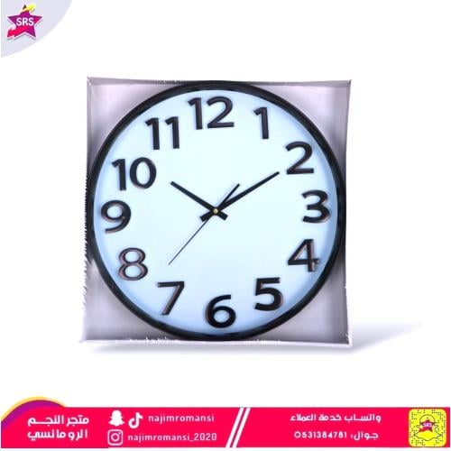 ساعة حائط مدور كبير 40سم *6سم