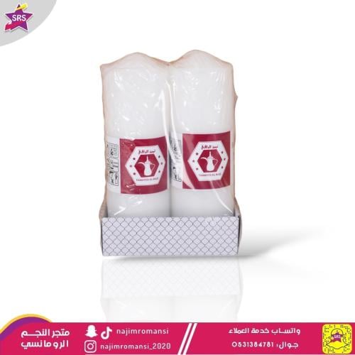 طقم شمع  2حبة