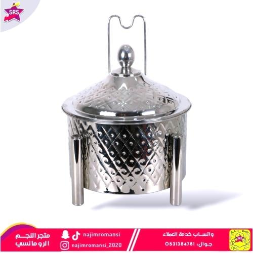 صواني مع سخان بوفية استيل 6لتر