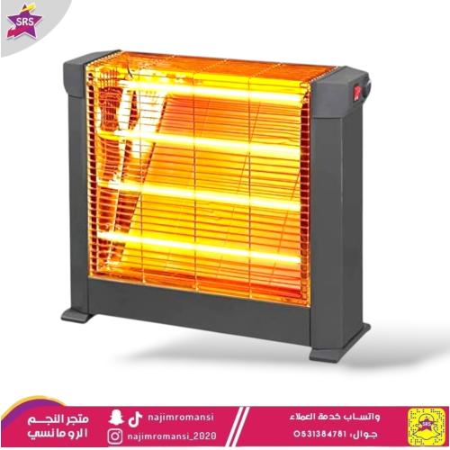 دفاية كهربائية كومتيل  4 انابيب ، 2200 واط