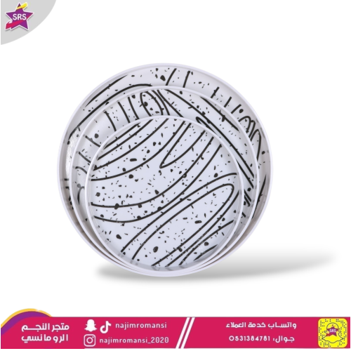 طقم طفريات  تقديم ميلامين 3حبة
