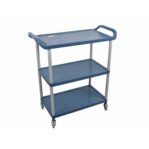 عربة تقديم 3دور بكفرات ازرق وسط