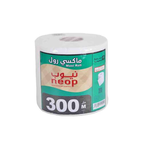 مناديل رول ماكسي نيوب نقشة 300متر