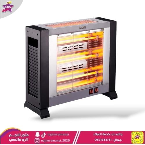 دفاية كهربائية كيون 4 أنابيب 1600 واط