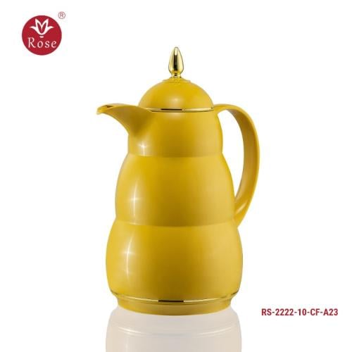 ترمس روز 1لتر قهوة اصفر