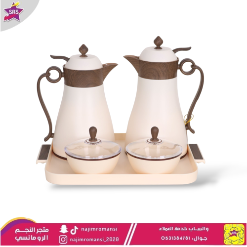 طقم ترامس مون 2حبة 0.6 + 1.0 لتر