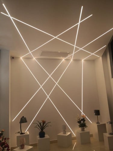 بروفايل ( شنل ) المنيوم طول 3 متر  رقم 829