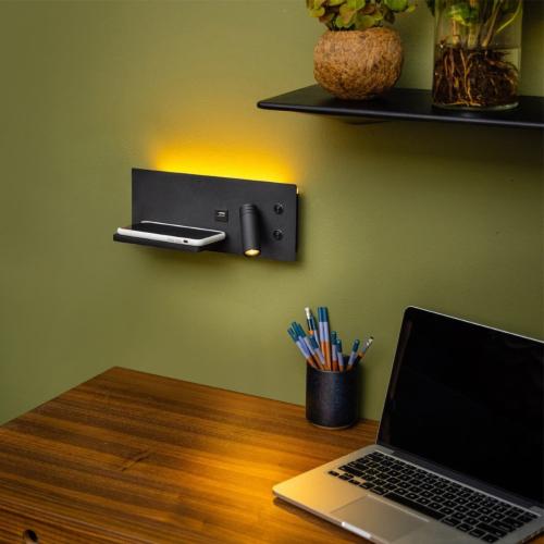 ابليك ليد قراءة شاحن Wi-Fi+مخرج USB
