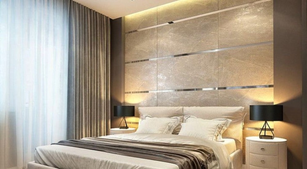 توزيع الاضاءة في غرف النوم