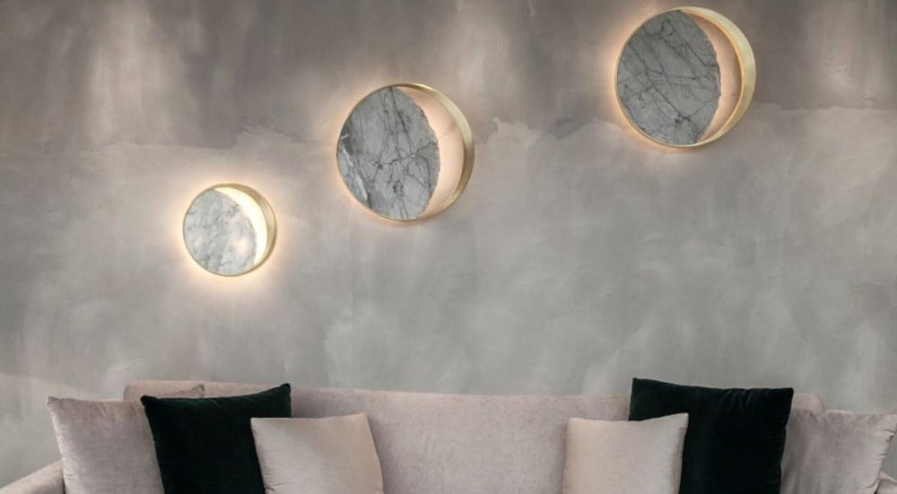 انواع واشكال الاضاءة الجدارية الداخلية