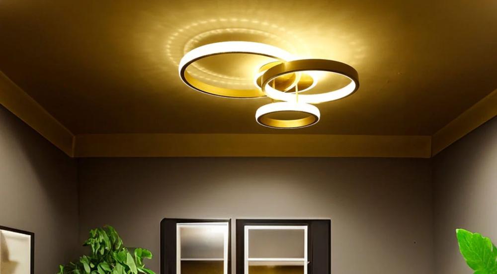 LED chandelier3 colors modern