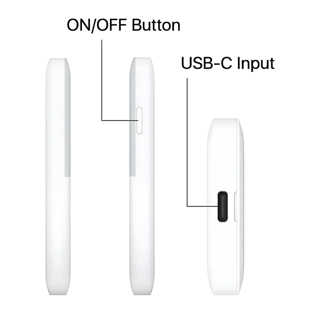 هواوي - WiFi Cute S LTE يدعم 16 مستخدم 195 ميجابايت في الثانية - ابيض