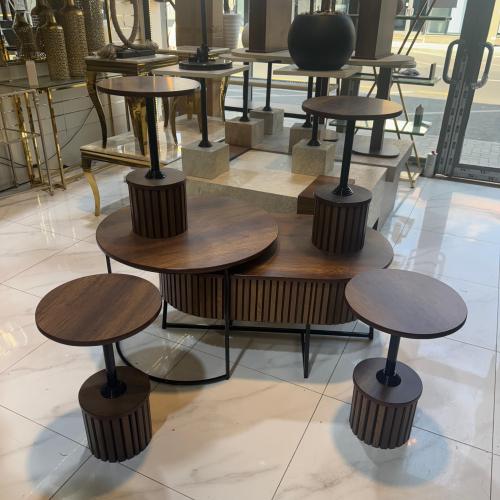 طاولة فينا البيضاوي بني