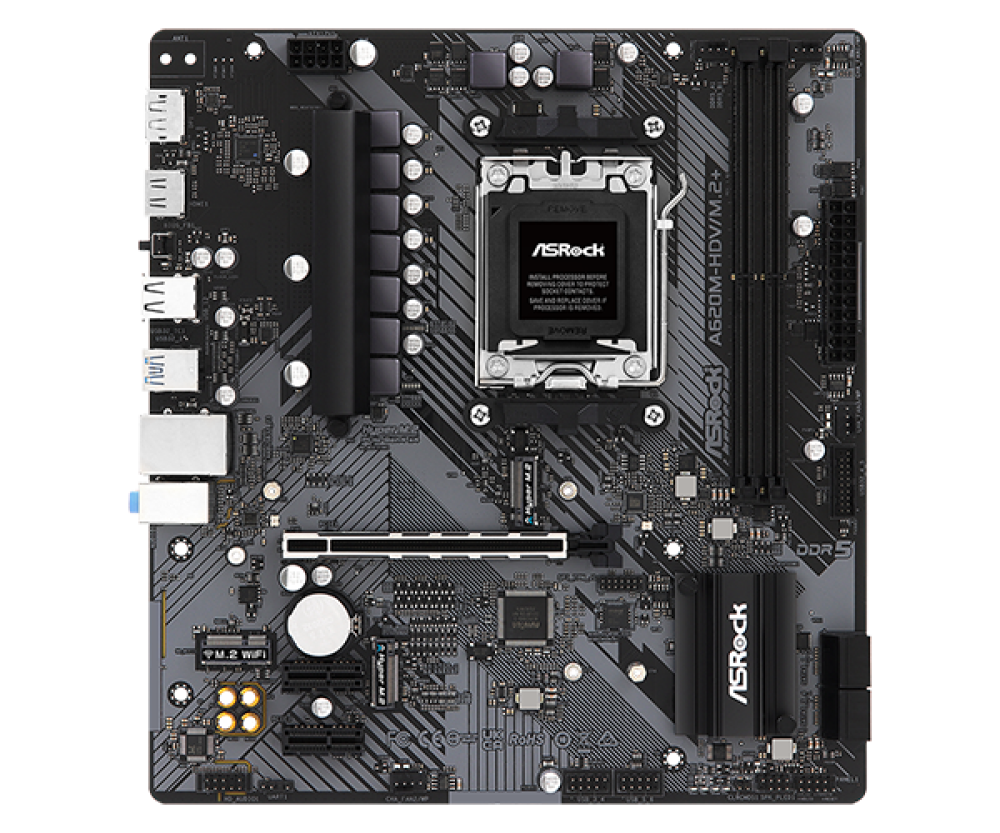 ASRock Motherboard A620M-HDV/M.2+