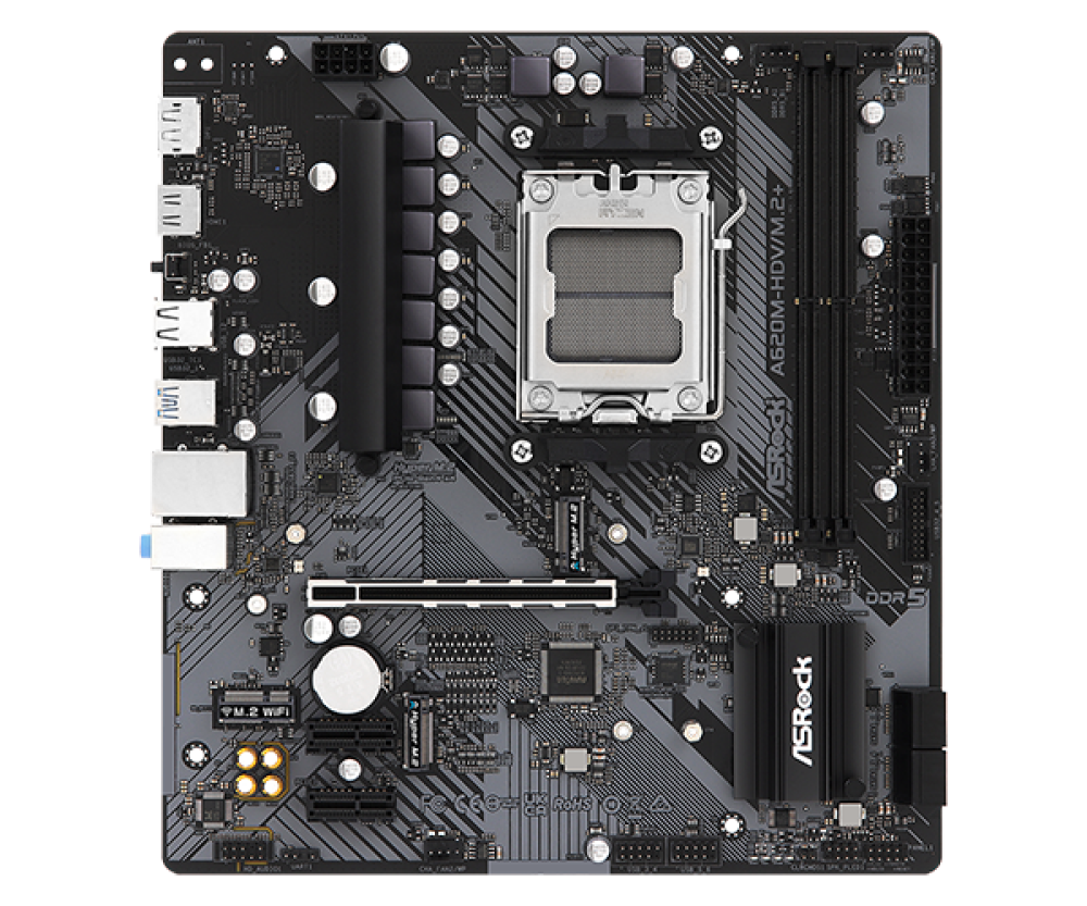 ASRock Motherboard A620M-HDV/M.2+